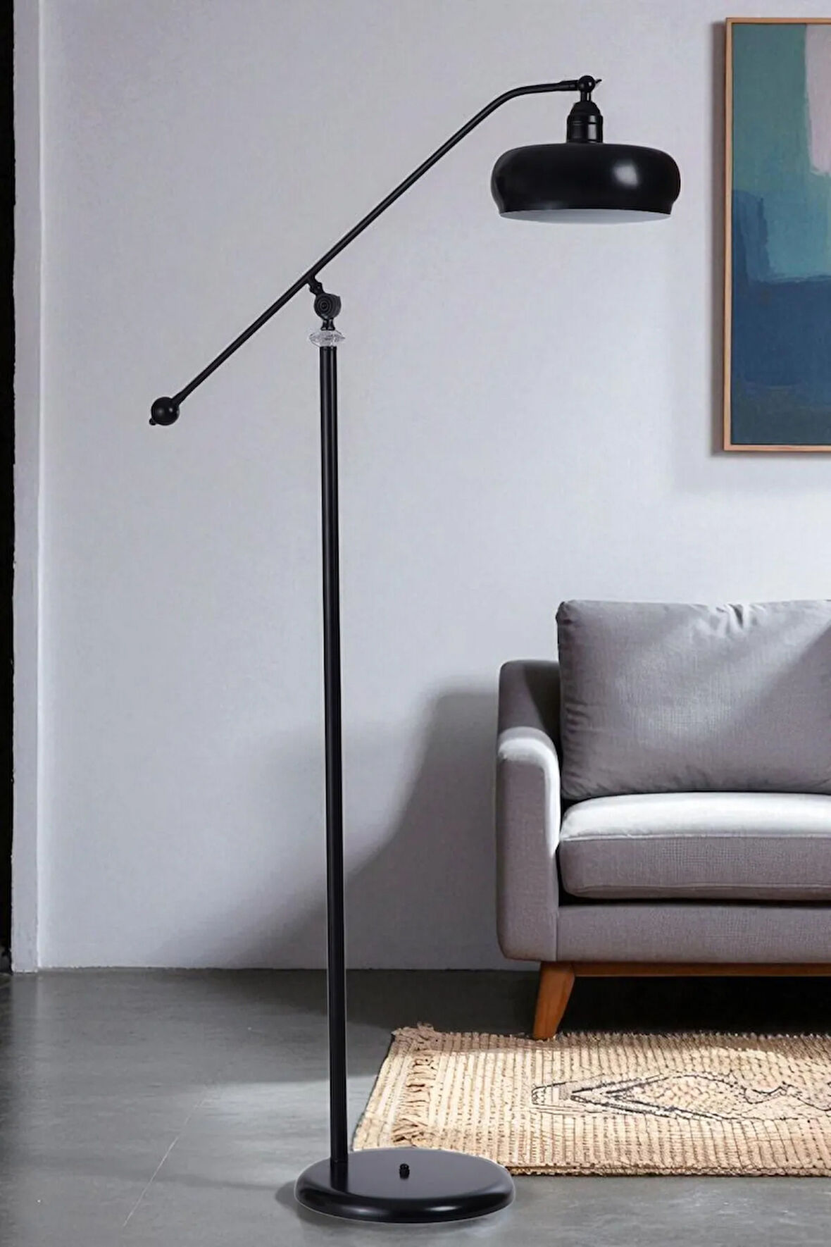 MOKA SİYAH LAMBADER SMİTH BAŞLIKLI