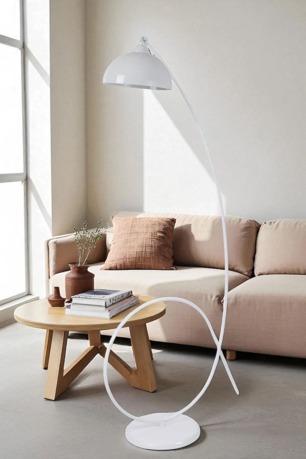 KAYA BEYAZ LAMBADER RETRO BEYAZ BAŞLIKLI