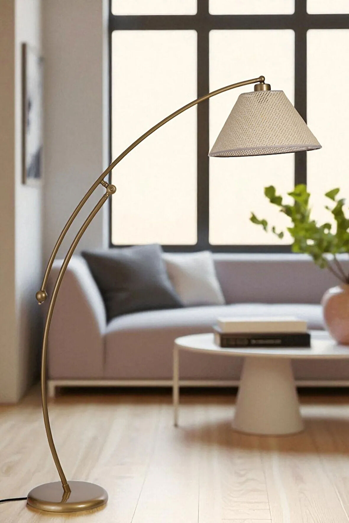 ZÜMRA ESKİTME LAMBADER PETEK ABAJURLU