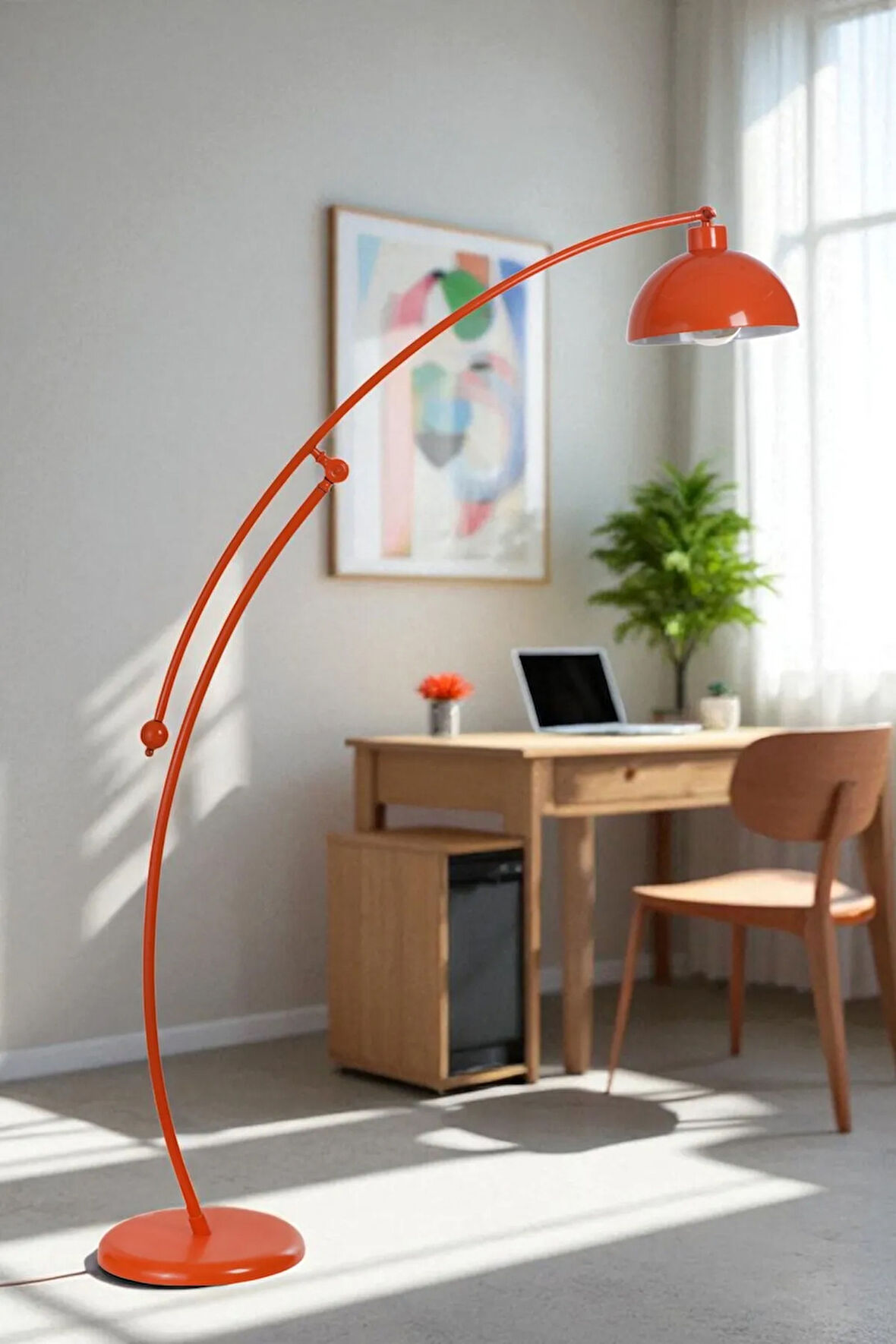 ZÜMRA TURUNCU LAMBADER RETRO TURUNCU BAŞLIKLI