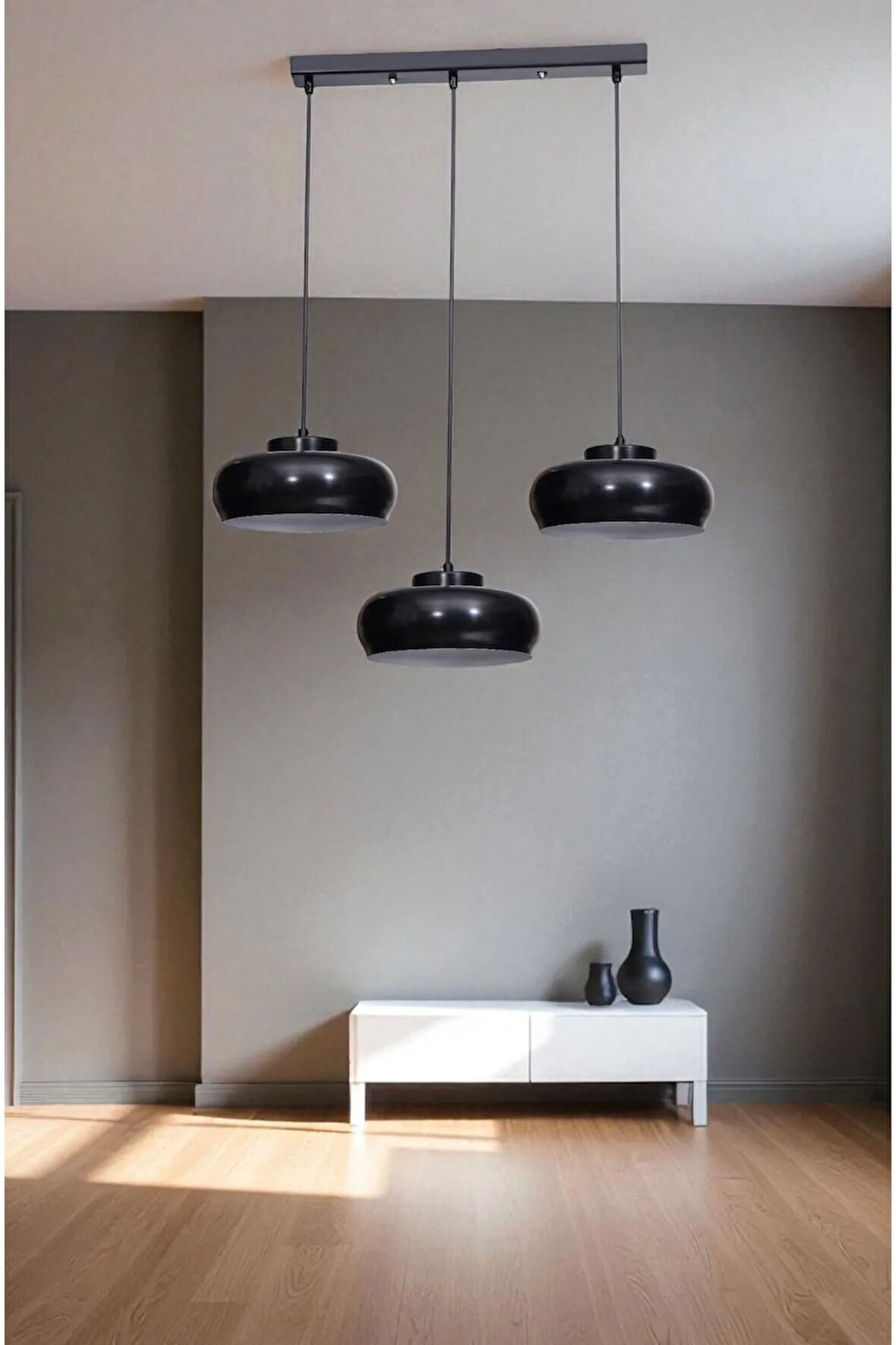 SMİTH 3 LÜ SIRALI SİYAH SARKIT