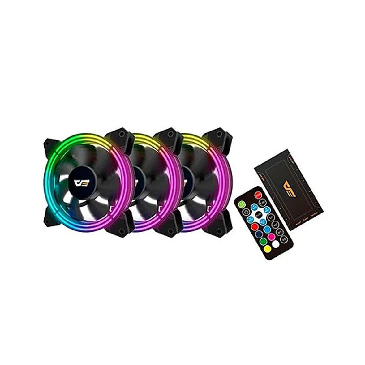 DF CF11 Pro A-RGB 3x12CM Fan Kit (3’lü) + Kontrolcü + Kumanda