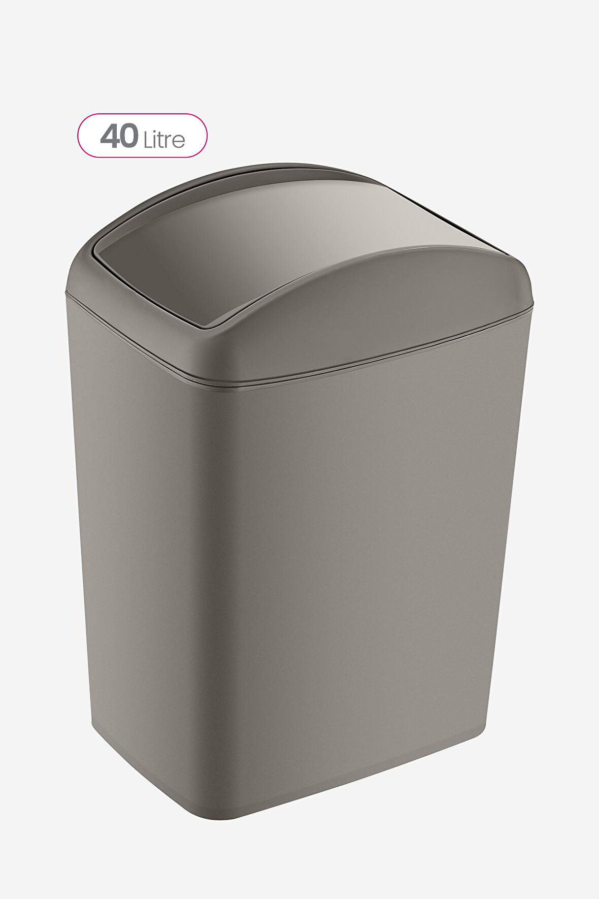 Smartware Soft Çöp Kutusu Döner Kapak 40 LT