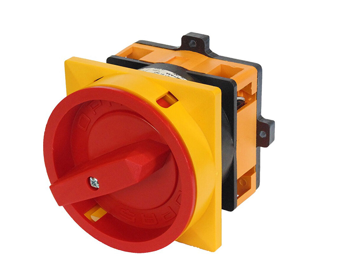 Opaş YKL 101 010B  1X10A Aç Kapa Pako Şalter 0-1 Kilitli 16A Çerçeve