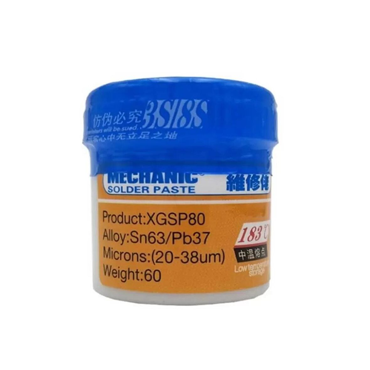 Mechanic Krem Lehim Sıvı Lehim Soldering Paste 60GR 183°C Derece