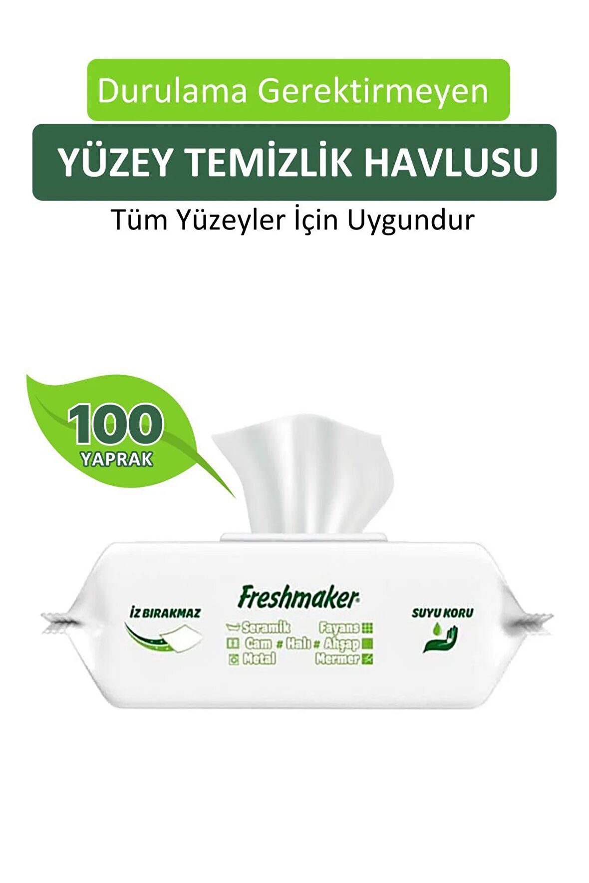 Freshmaker Yüzey Temizlik Havlusu 100 Yaprak