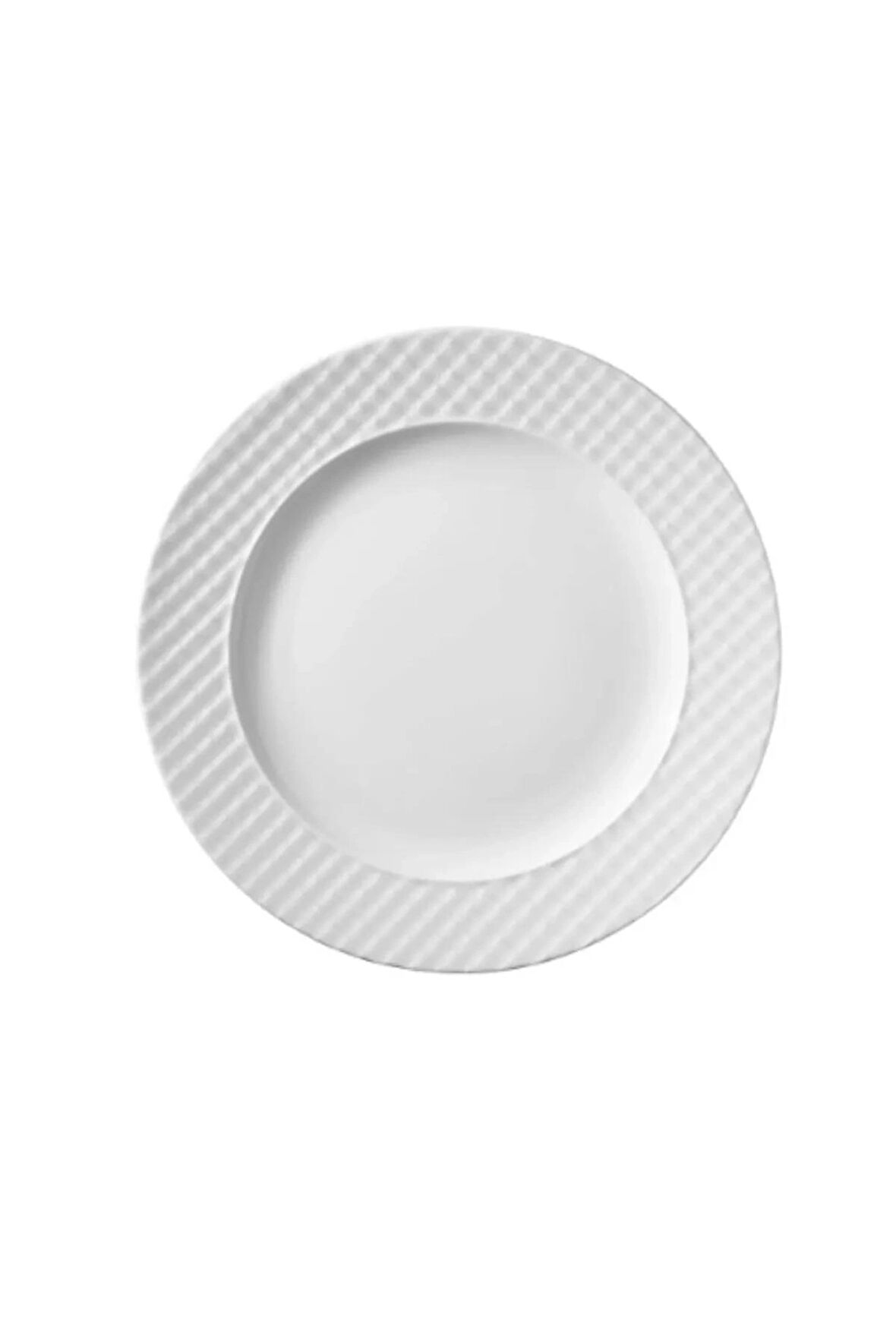 GB KÜTAHYA EKOSE 1 ADET PASTA TABAĞI 20CM 1. KALİTE PORSELEN