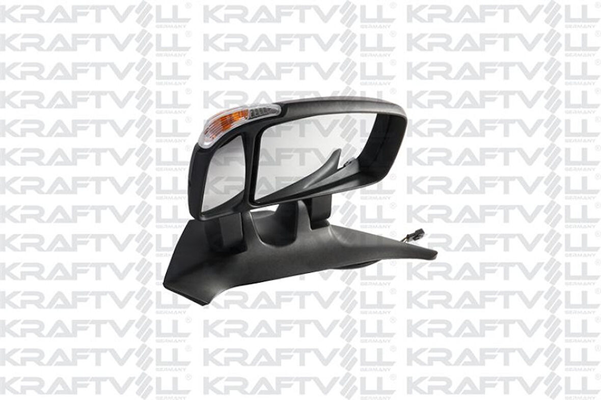 Renault Dis Dikiz Aynası Sol Elektrikli Sinyallı Master III 10-> - Kraftvoll 09110016