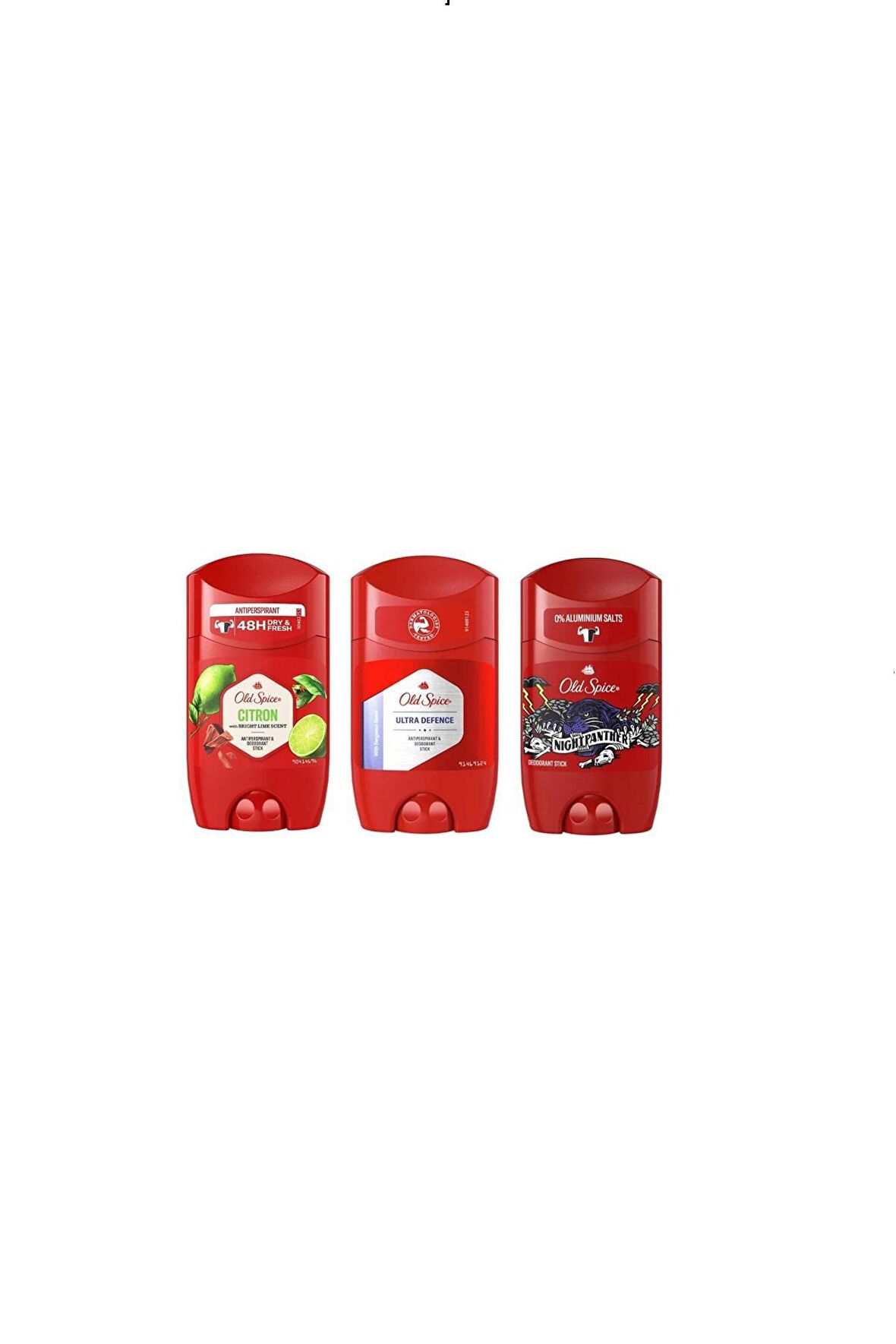 Old Spıce Stıck Deodorant Ultra Defence 50 Ml +  Old Spice Deo Stick 50 Ml Booster +  Old Spice Citron Erkekler İçin Terleme Önleyici Ve Stick Deodorant 50 Ml