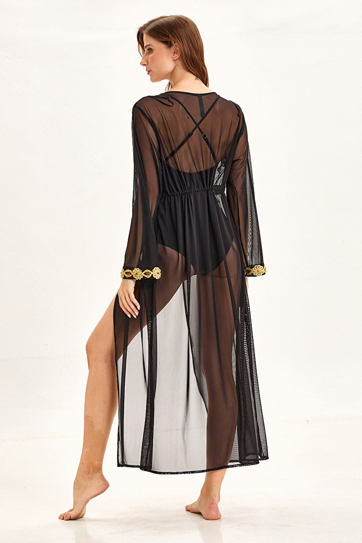 Argento Önü Açık Kaftan 2106-2030 