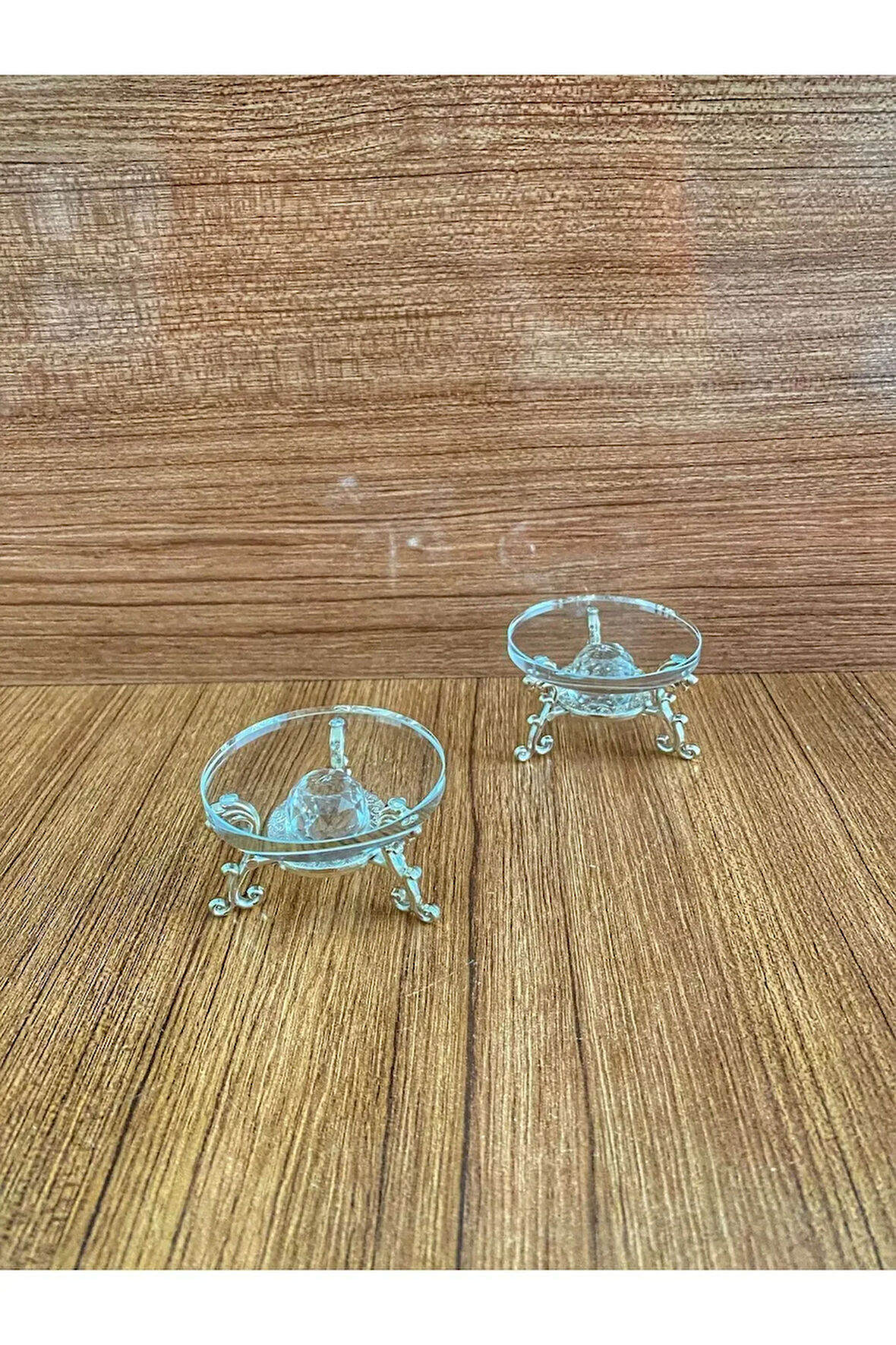 2 Adet Kahve Yanı İkramlık Çikolatalık Lokumluk Şekerlik Sunumluk Yüzük Yükseltici Söz Nişan Gümüş