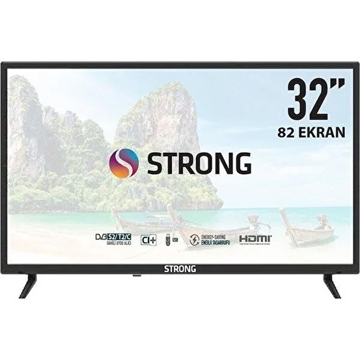 Strong MS32EC2000 HD 32" 82 Ekran Uydu Alıcılı LED TV