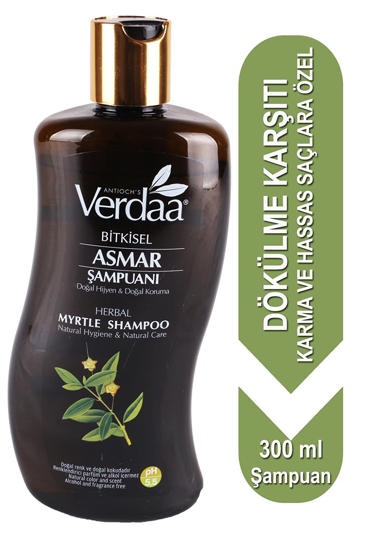 Asmar Yıpranmış Saçlar İçin Hacim Verici Bitkisel Özlü Şampuan 300 ml