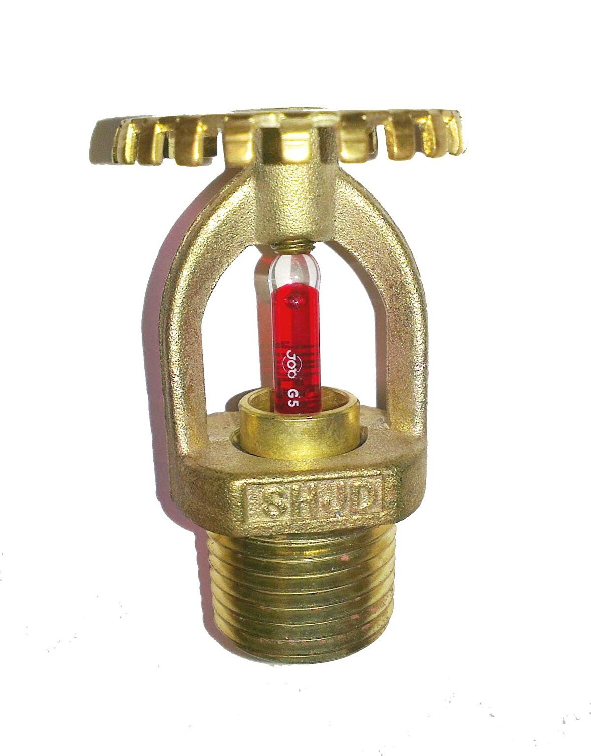 UL DİK UP TİP YANGIN SPRİNKLER PİRİNÇ 68 C KIRMIZI 1/2 SR