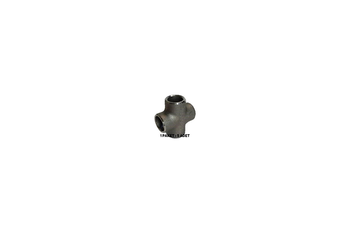 ECO SCH40 KURUVA 11/4’’x1’’x11/4’’x1’’ Orjinal Kaynaklı Fittings PAKET 5 Li