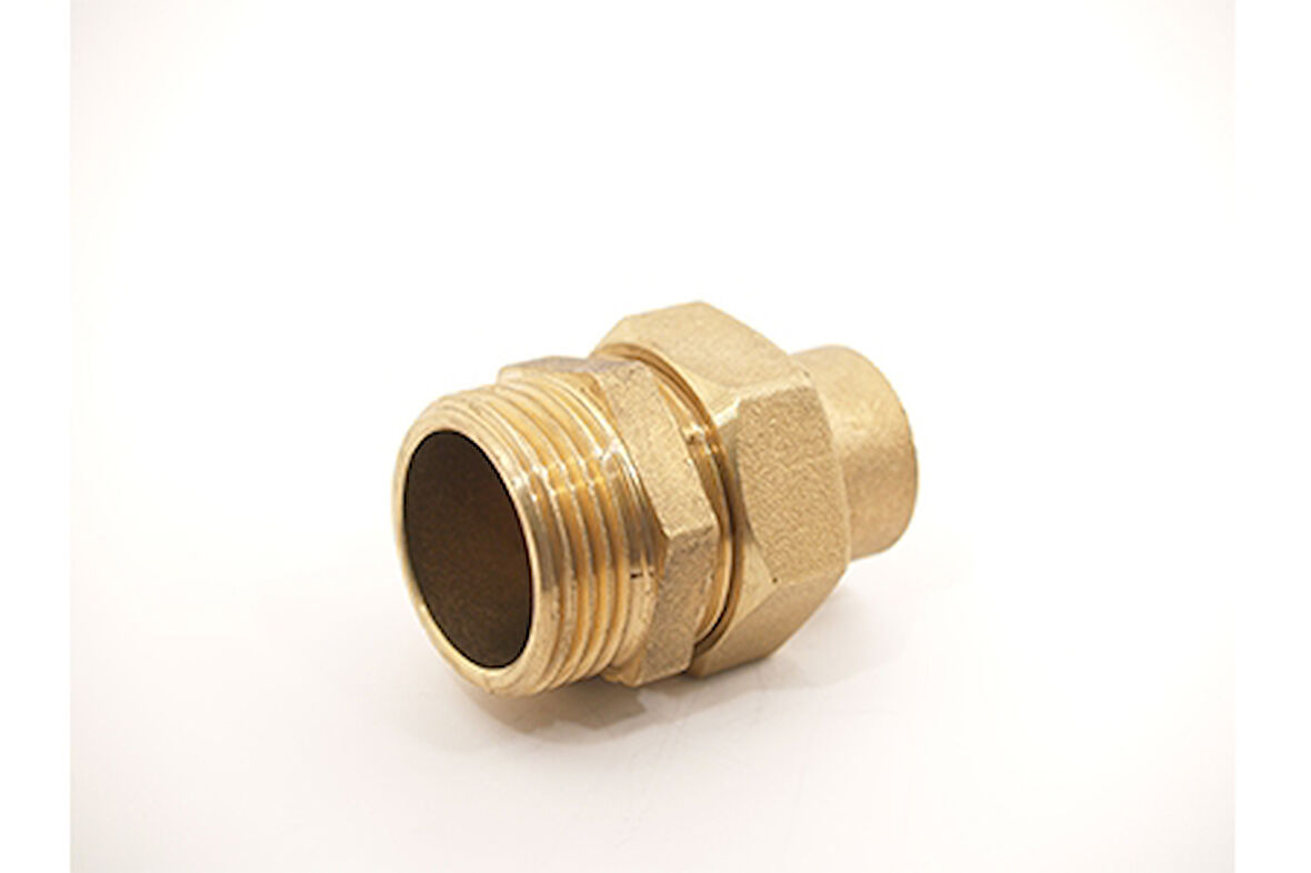 BAKIR 15x1/2’’ ERKEK NİPEL  DIŞ DİŞLİ
