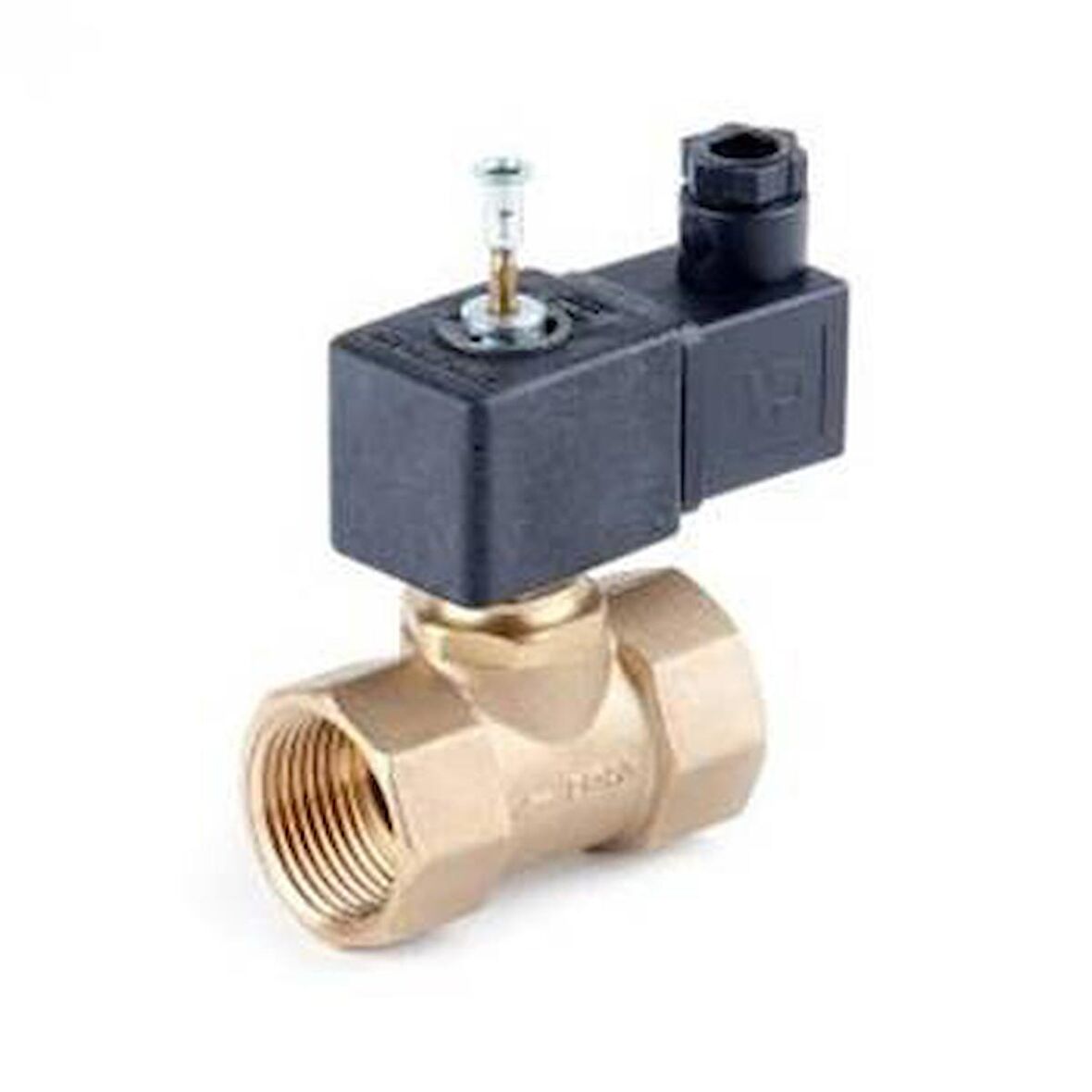 İKİZLER Solenoid 2 ’’  Vana 12 Volt  DN 50 Pirinç Normalde Açık Manuel