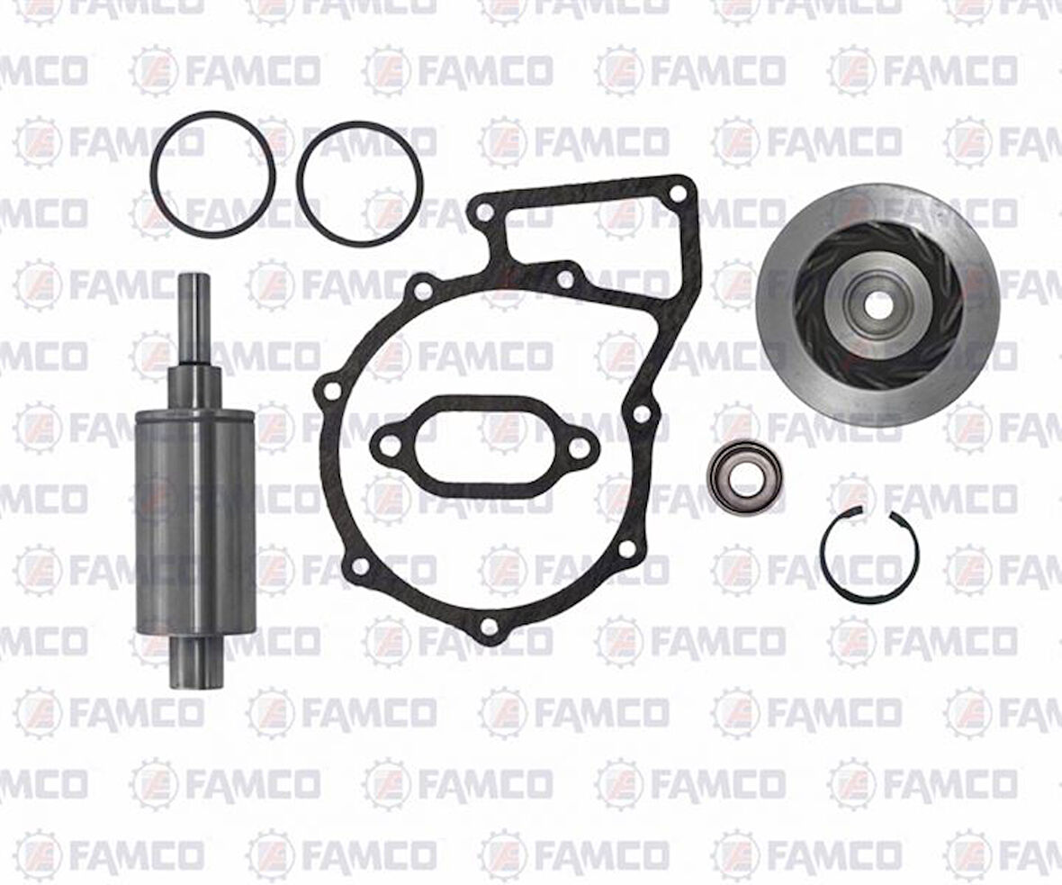 Mercedes Truck Devirdaım Tamır Seti Mercedes Actros Om502 V8 Mp2 Uzun Bogaz - Ø125 / 12mm - Famco 15.3170.00