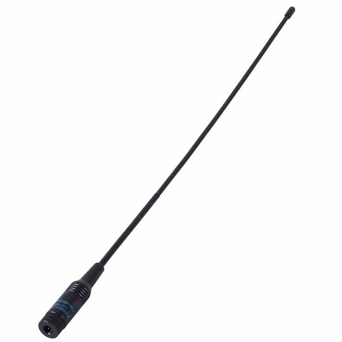 Erkek Antenli Telsizler İçin 37cm Elastik Dual Band Anten