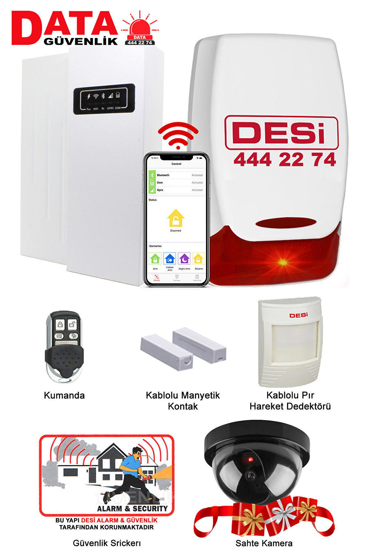 Desi Smartline Akıllı Alarm Sistemi IOT