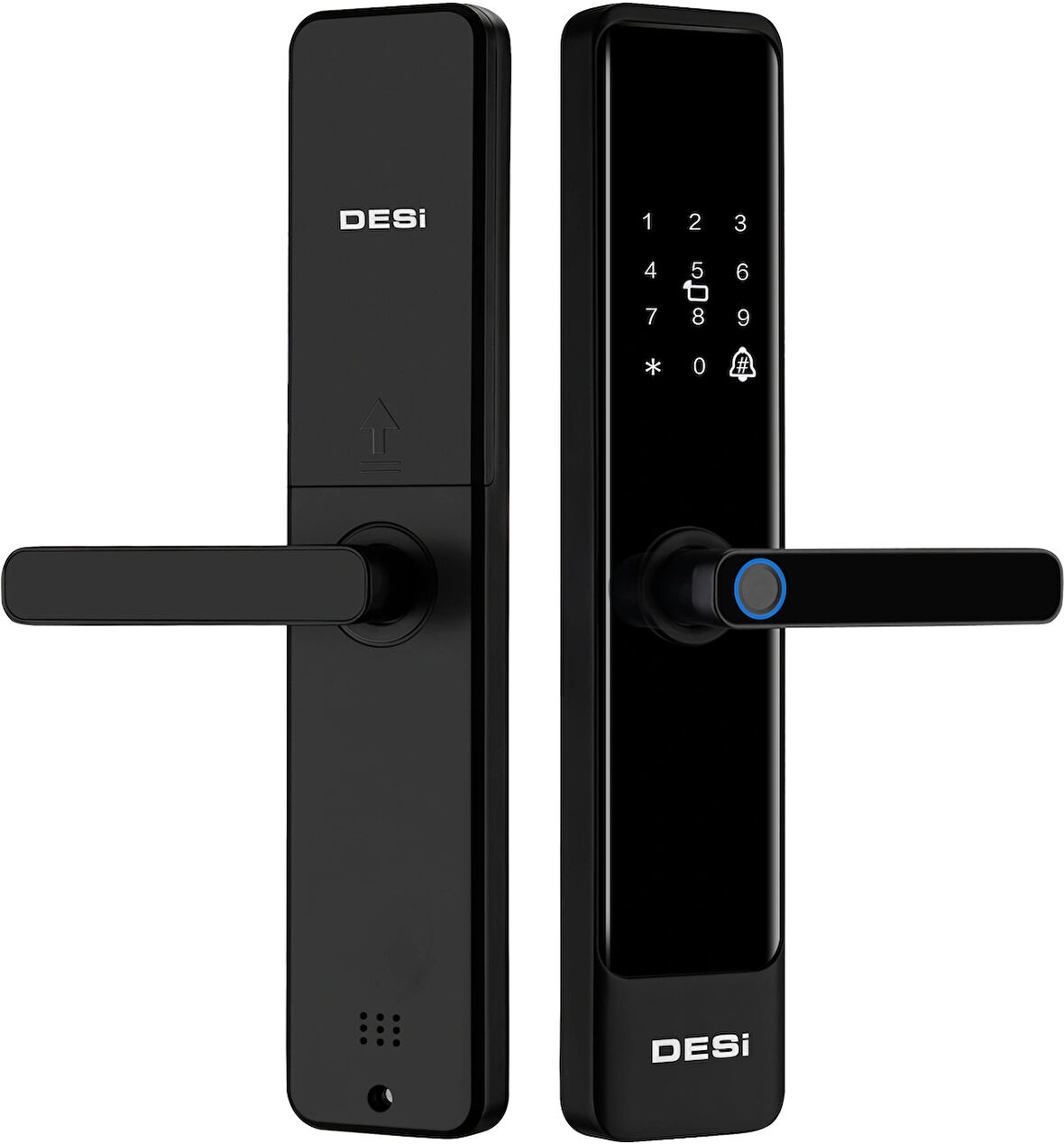 DESi QUiC Q016 Akıllı Kilit iOS/Android Uyumlu - Parmak İzi -Tuş Takımı - Kart Okuyucu 