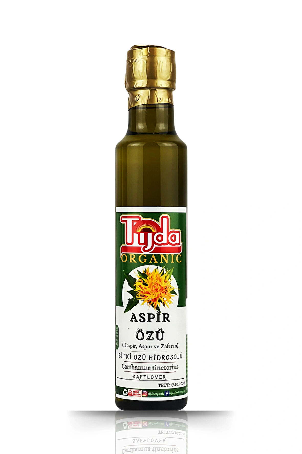 Aspir Otu Özü 250 ml Carthamus tinctorius