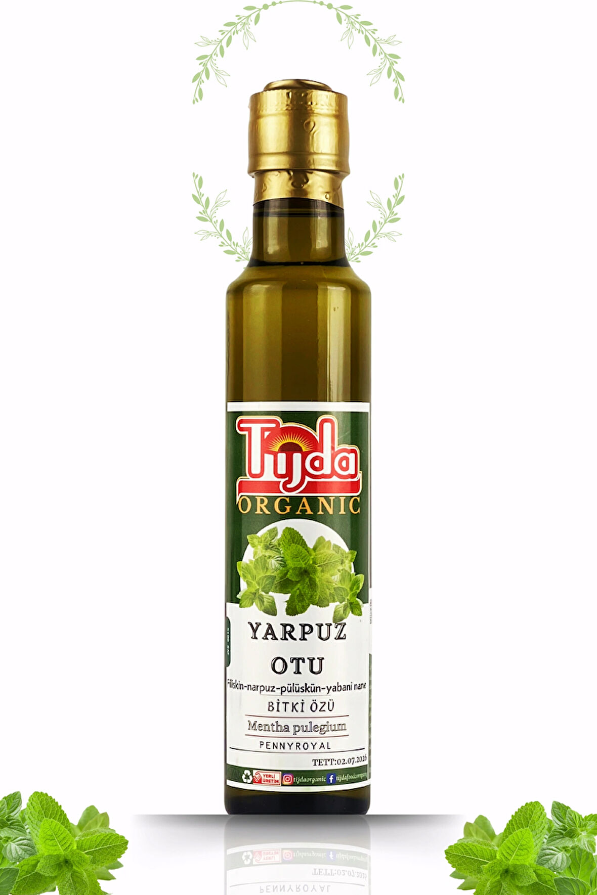 Yarpuz Otu Özü 250 ml Mentha pulegium