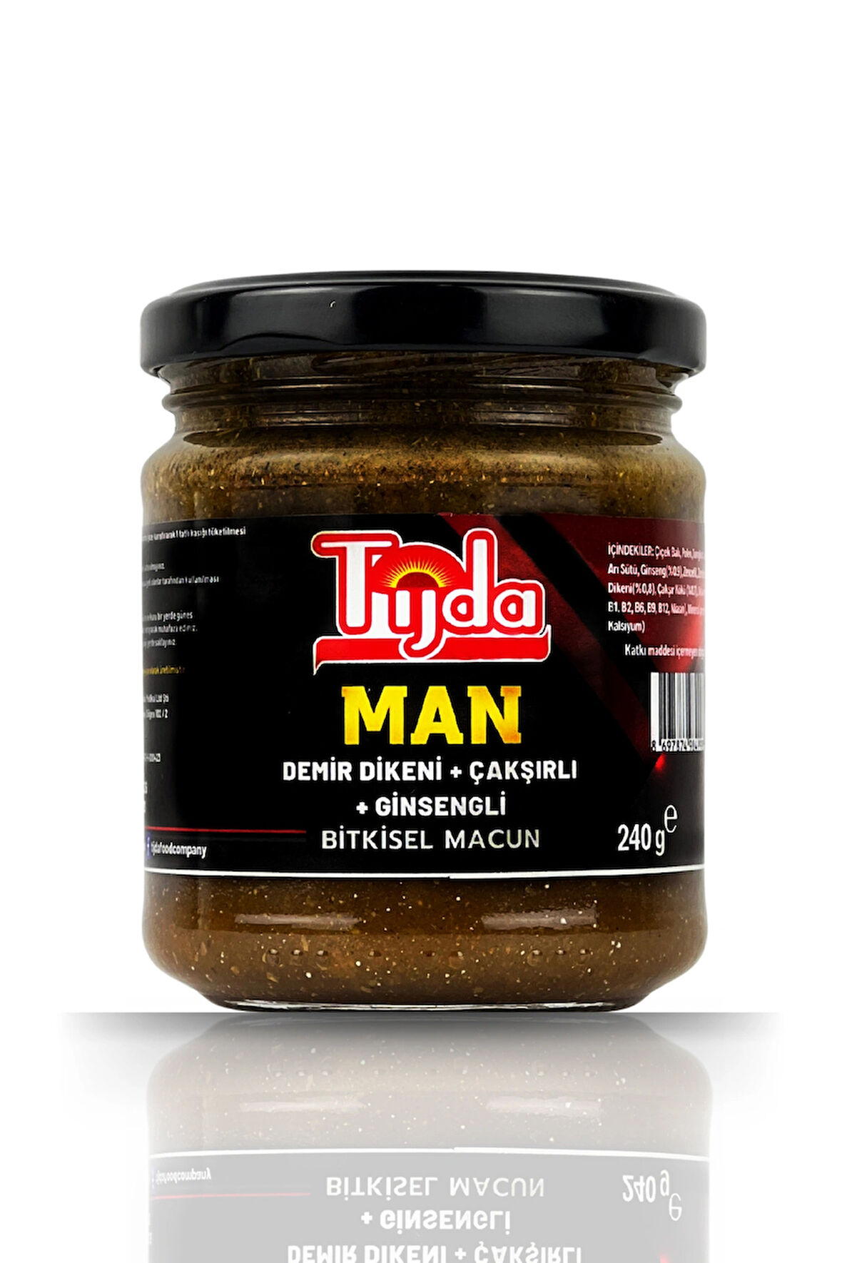 Man Plus Çakşır Demir Dikeni Ginseng 13 Vitamin 3 Mineralli Güç Kuvvet Enerji Macunu