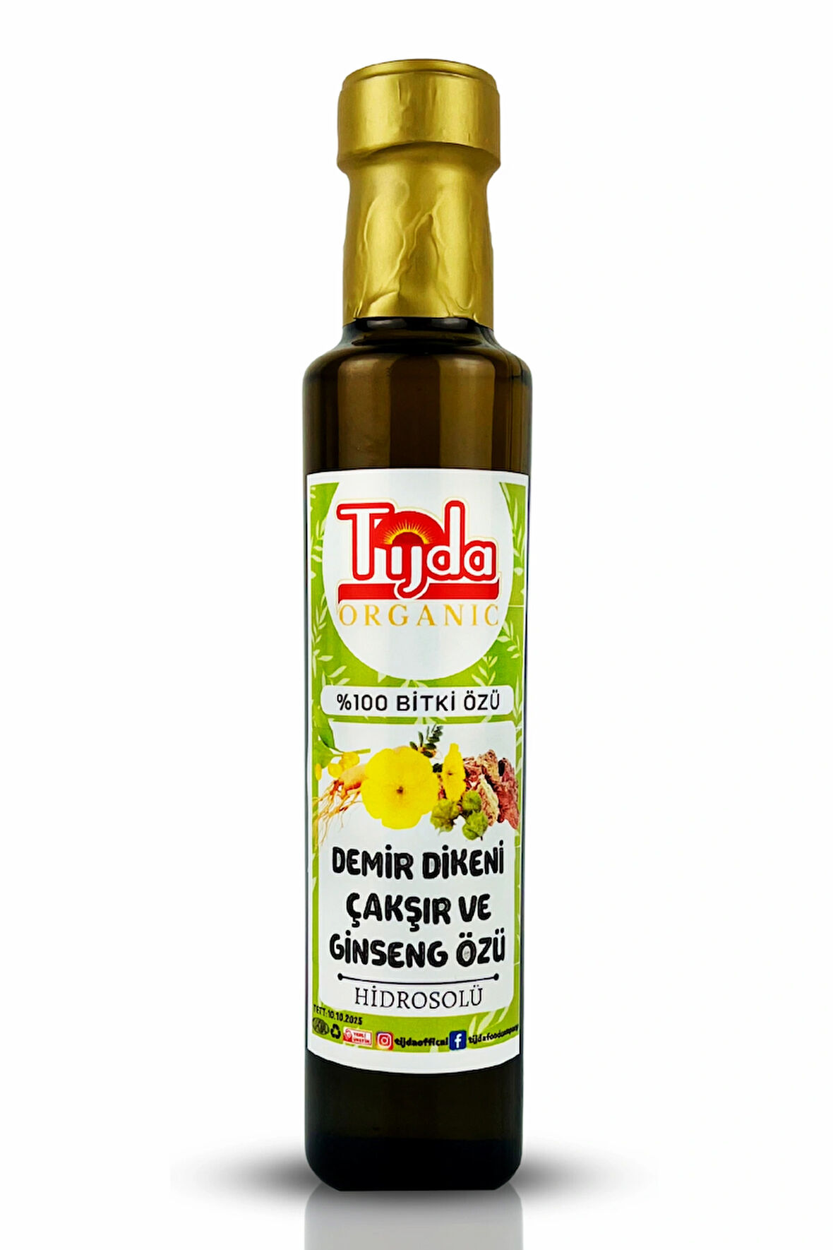 Demir Dikeni, Çakşır ve Ginseng Bitki Özü 250 ml