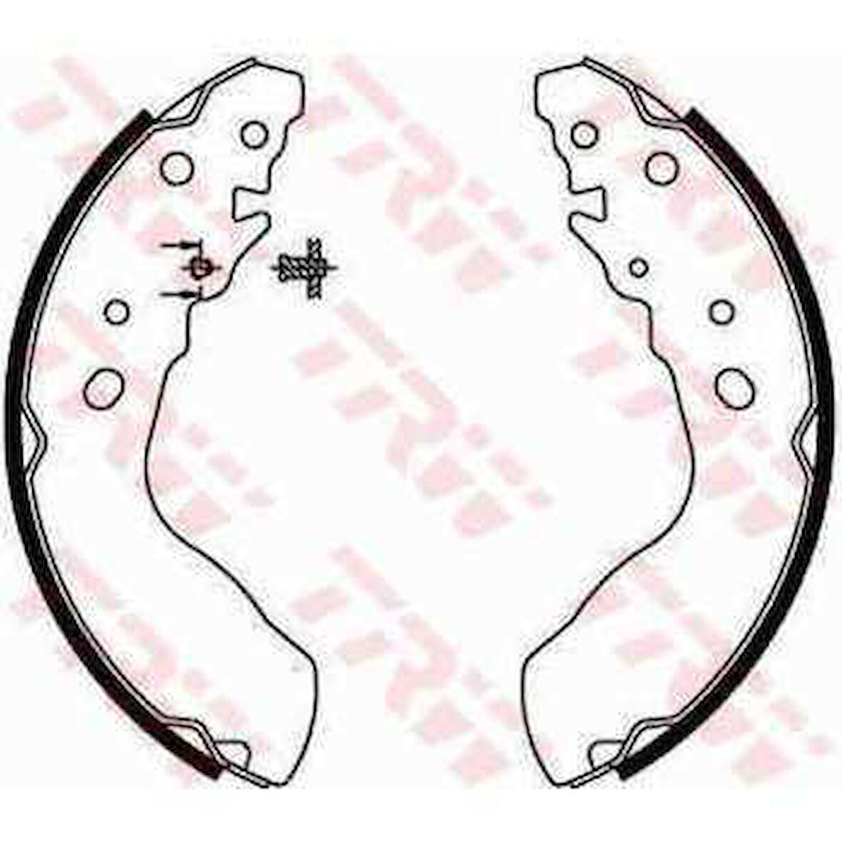 Suzukı Arka Fren Balatası Pabuc Vitara 96> 98 1,9 Td 2,0 0td V6 Grand Vitara 98> 05 - Trw Gs8641