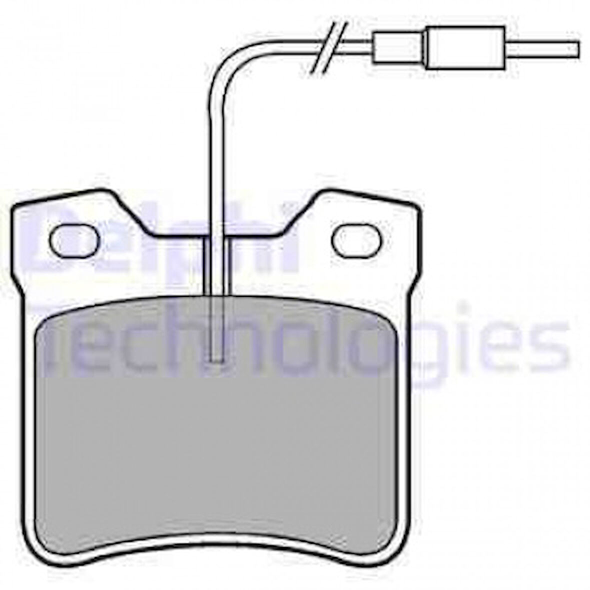 Psa Fren Balatası Arka (fisli) V-Class 638/2 97>03 Vito 638 97>03 , P406 P605 P607 95>08 - Delphi Lp667