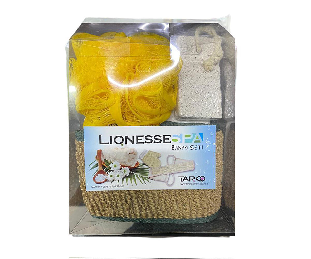 Tarko Lionesse Banyo Seti BS-001 - Sarı