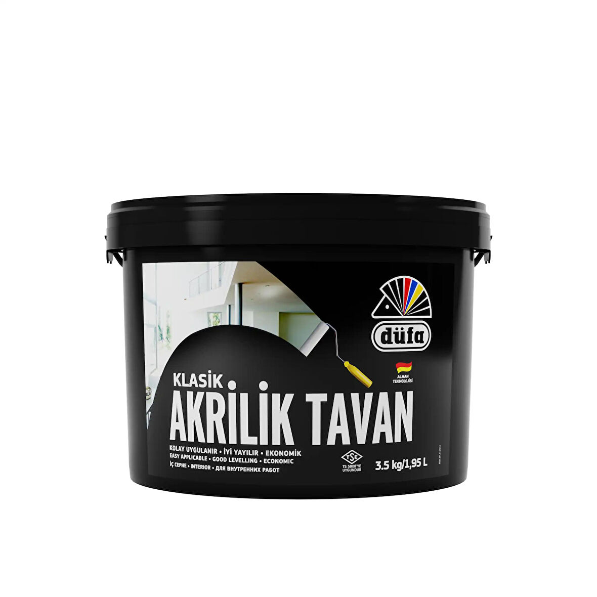 Düfa Akrilik Tavan Boyası Beyaz 3.5 kg