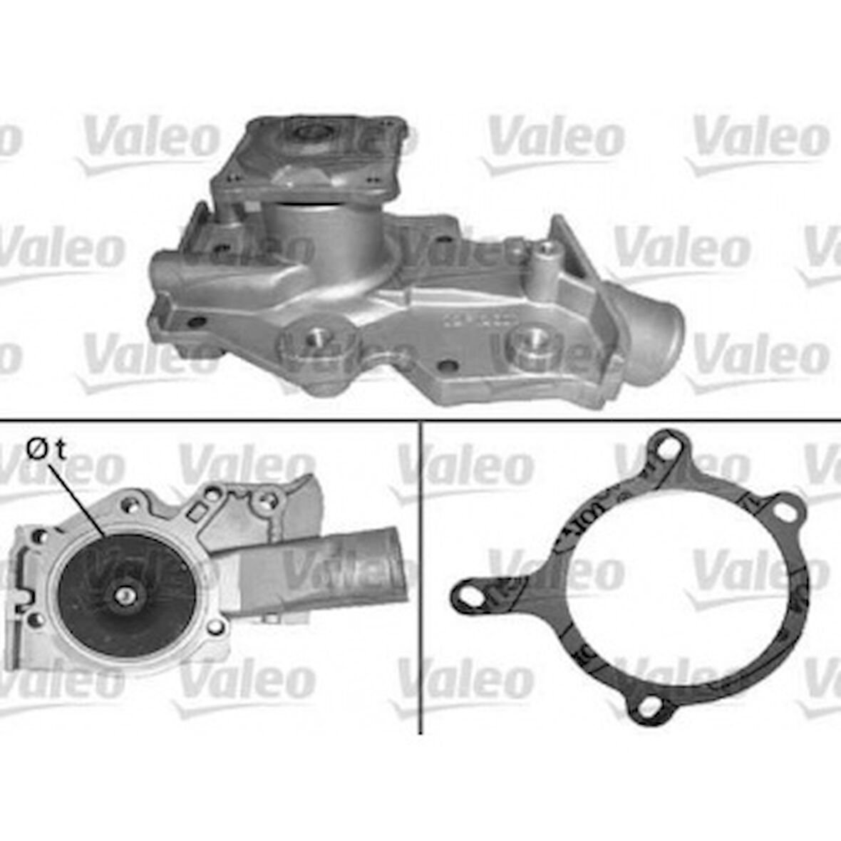Ford Devirdaım Su Pompası Mondeo I Mondeo II 1,6 / 1,8 / 2,0 16v 93>00 - Valeo 506283