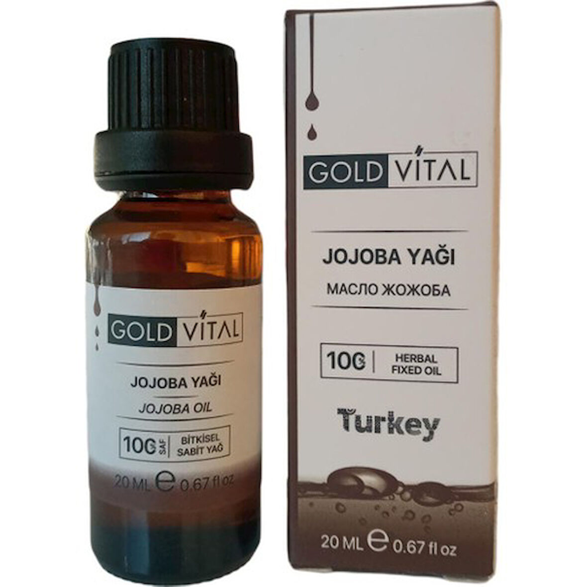 Gold Vital Jojoba Yağı 20Cc