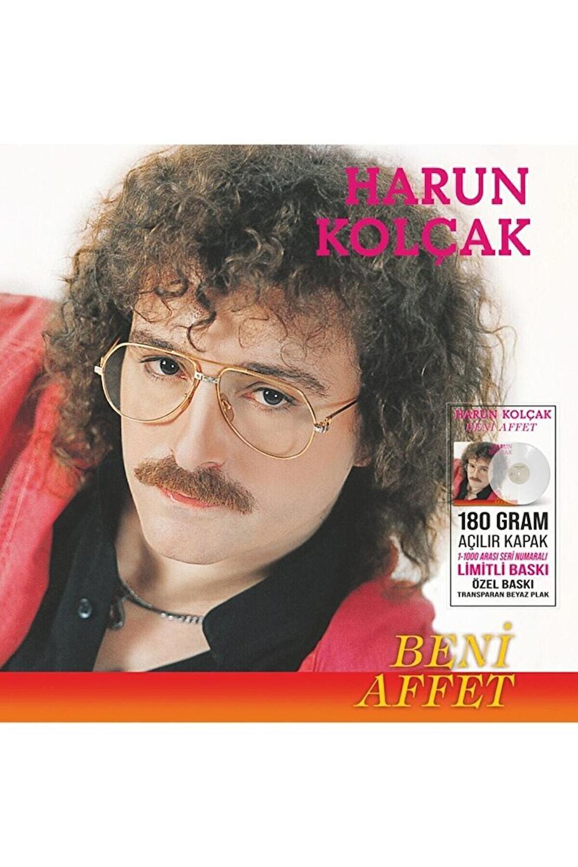 Harun Kolçak - Beni Affet (Transparan Beyaz Plak)