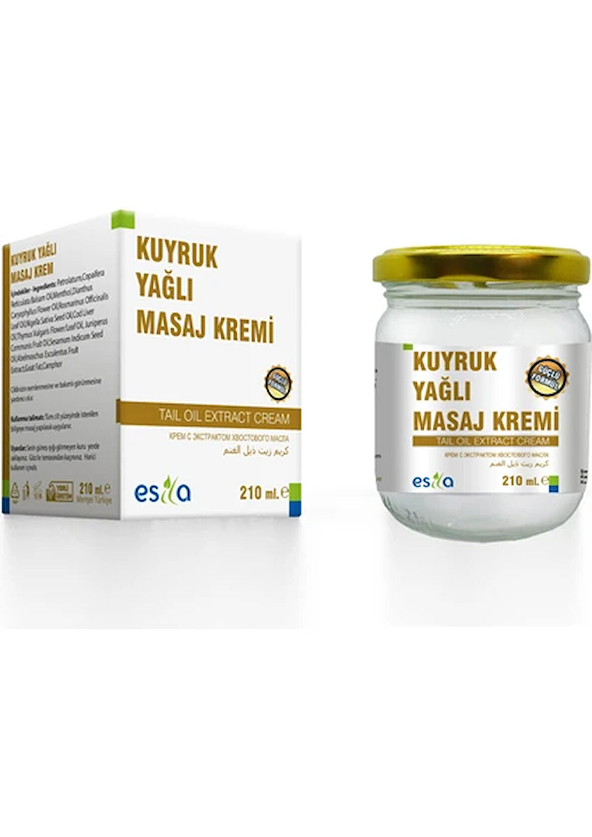 ESİLA KUYRUK YAĞLI KREM 210 ML