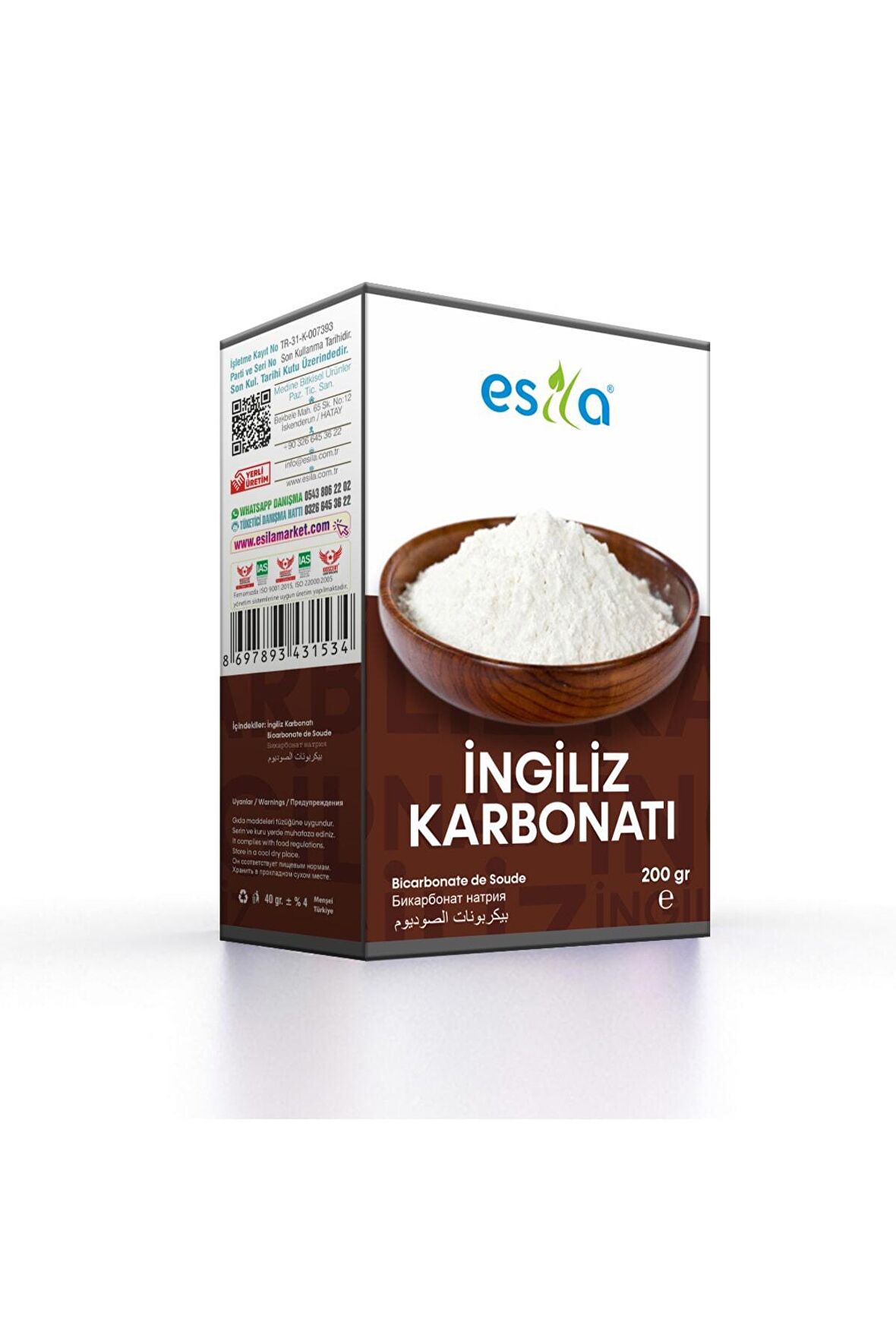 Ingiliz Karbonatı 200 Gr.