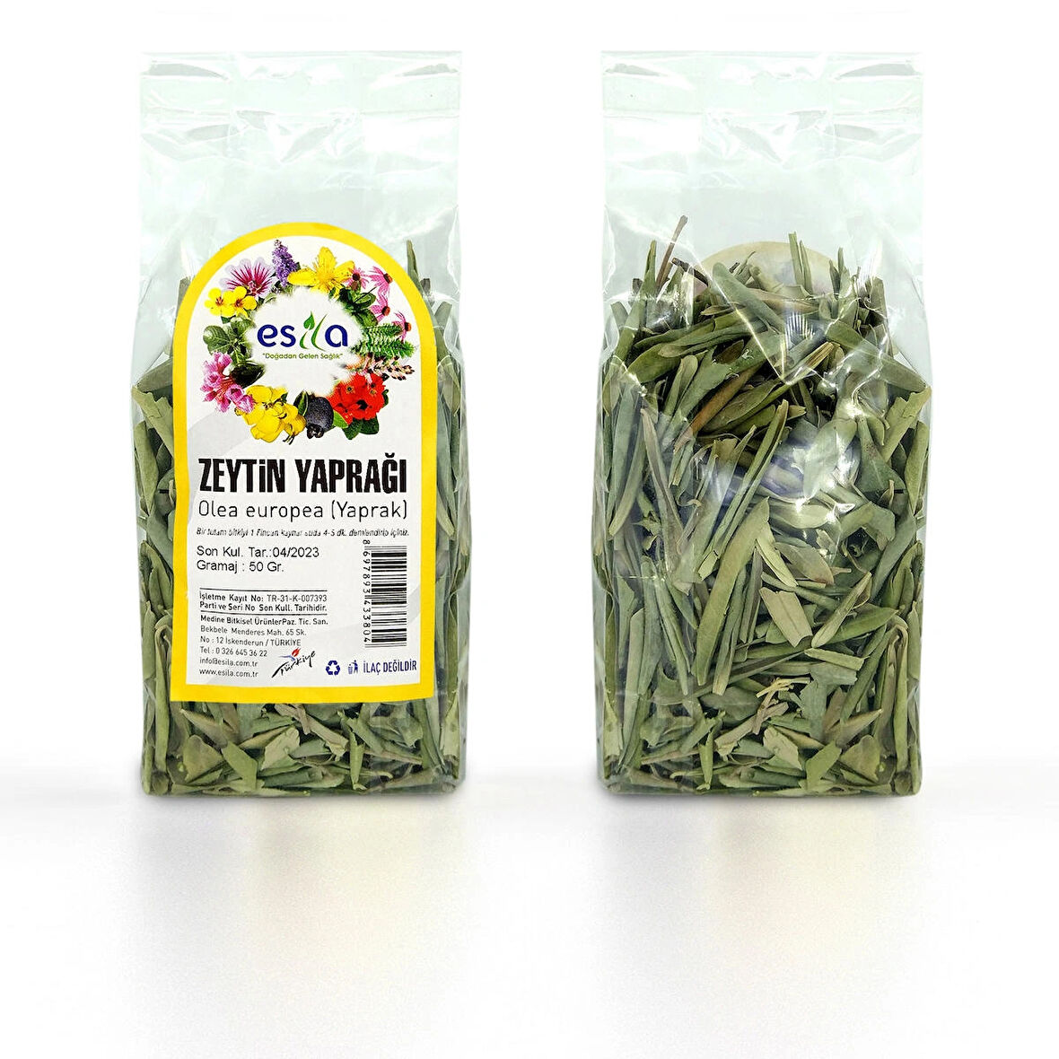 Esila Zeytin Yaprağı Poşet Bitki 50 Gr.