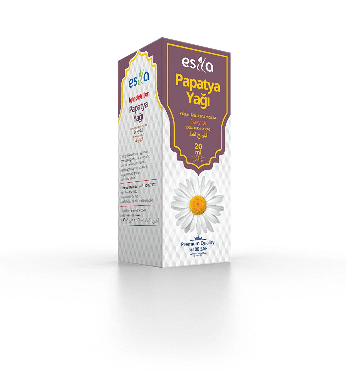 Esila Papatya Yağı 20 ml.