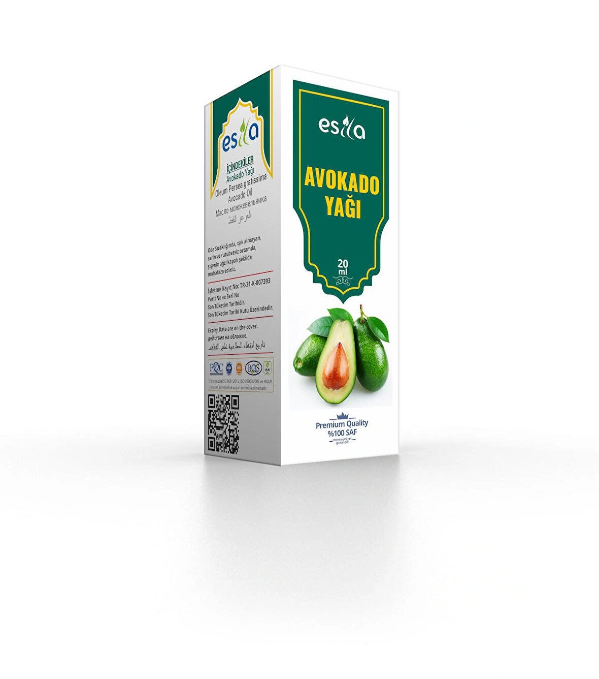 Esila Avakado Yağı 20 ml.