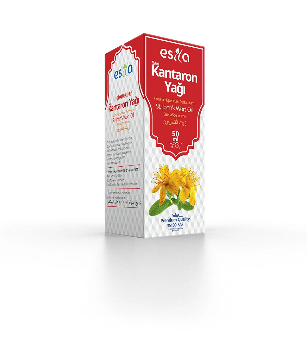 Esila Kantaron Yağı 50 ml.