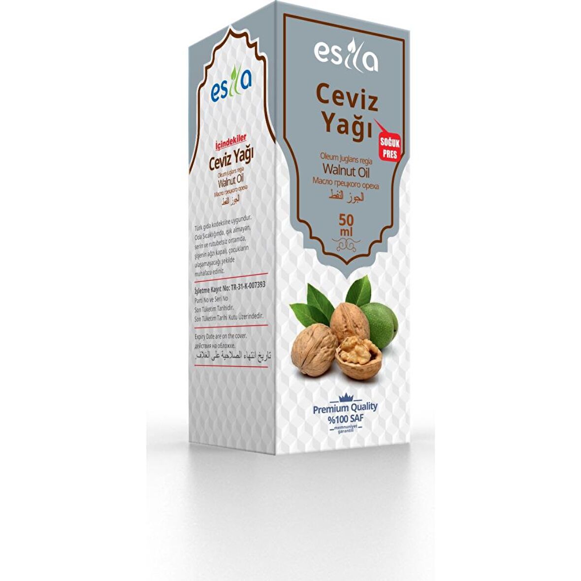 Esila Ceviz Yağı 50 ml