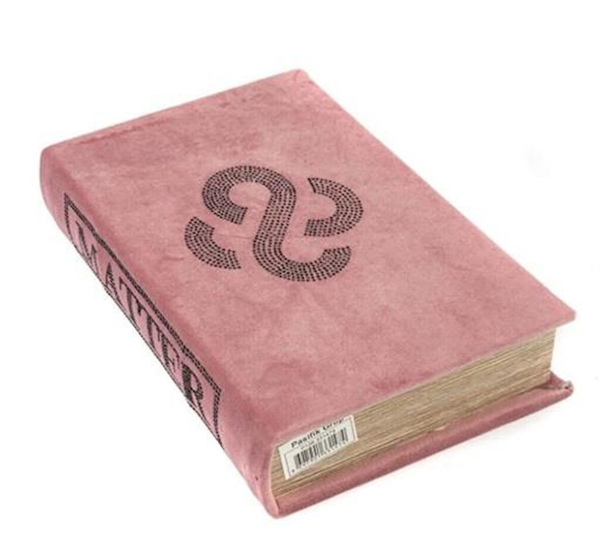 Mikasa Moor Dekoratif Pembe Kadife Kitap Kutusu 26x17x5 cm P126.331474