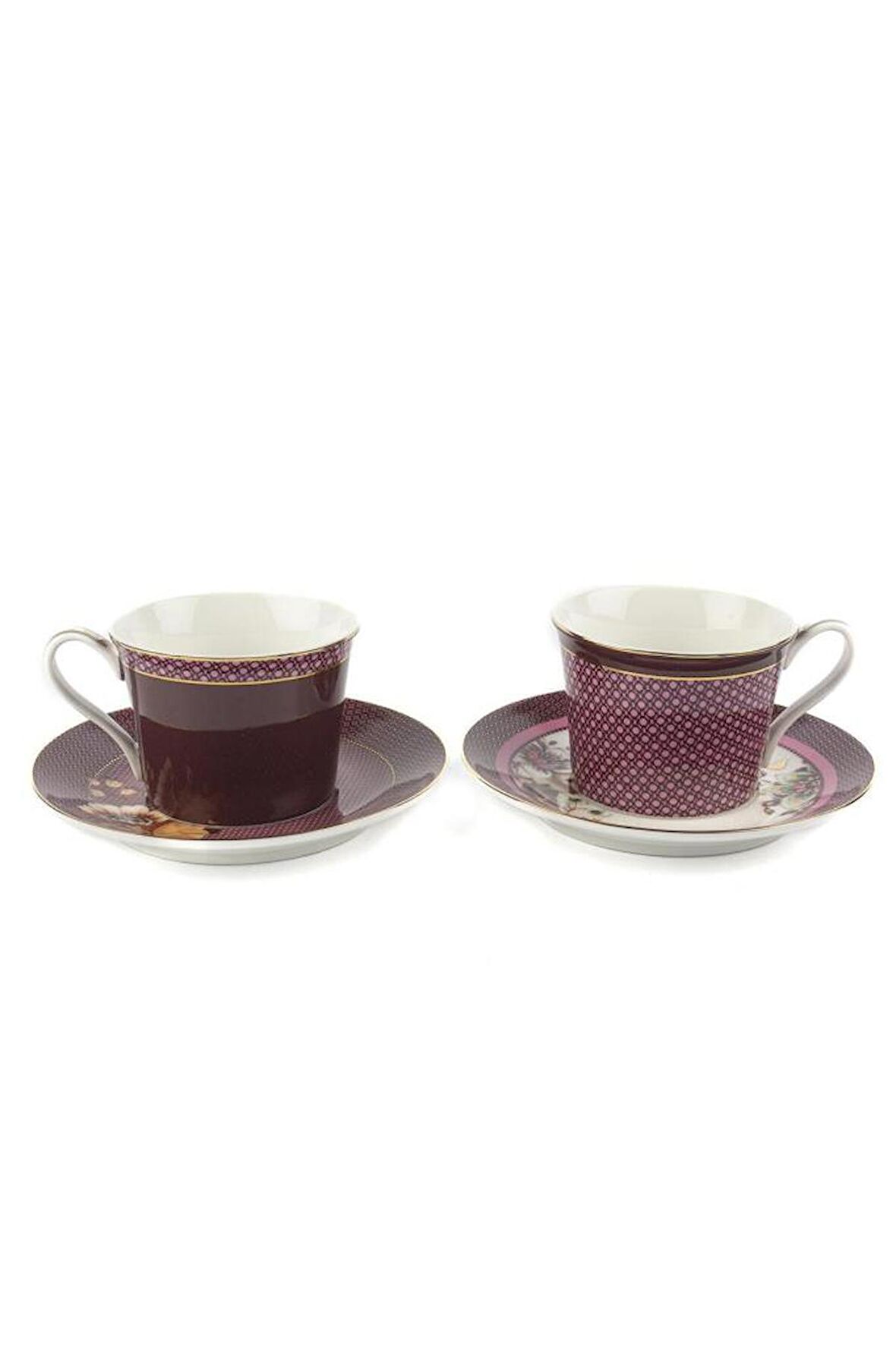 Mikasa Moor Magenta 2li Çay Fincanı Seti