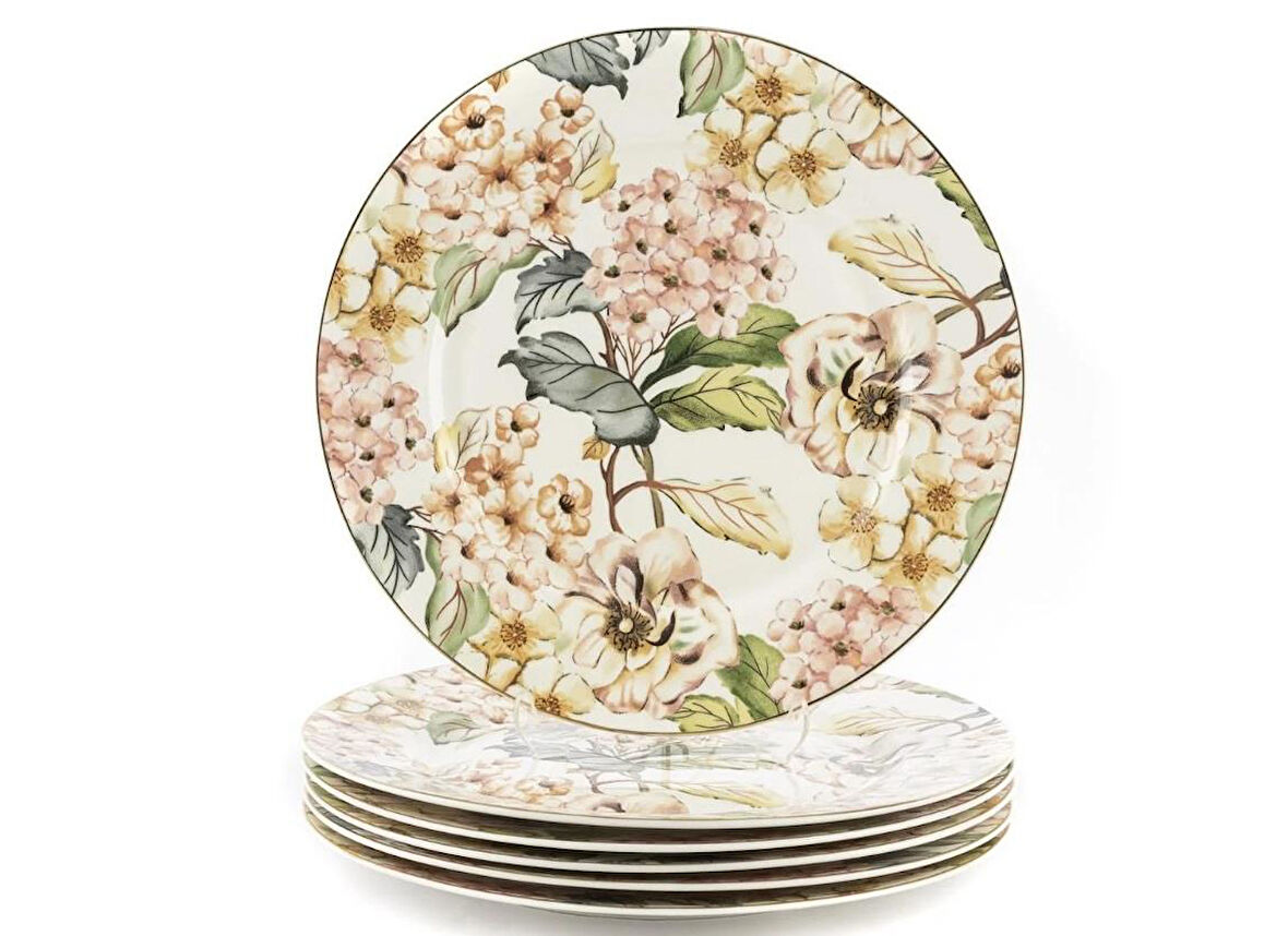 Mikasa Moor Floral Land 6lı Servis Tabağı 27cm P366.383589