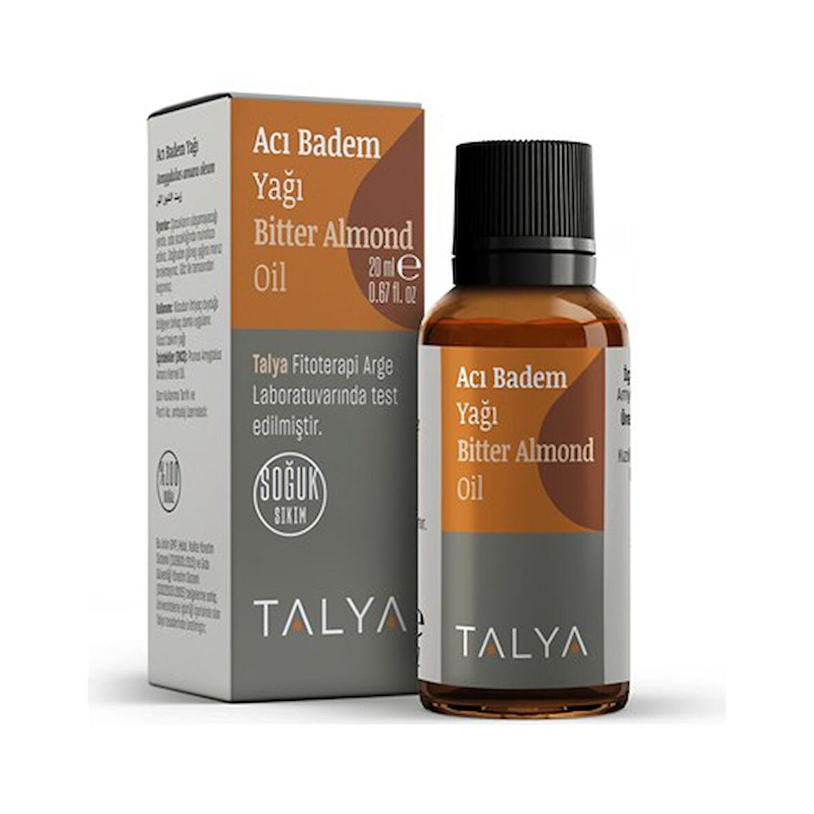 Talya Acı Badem Yağı 20Ml (Soğuk Sıkım)