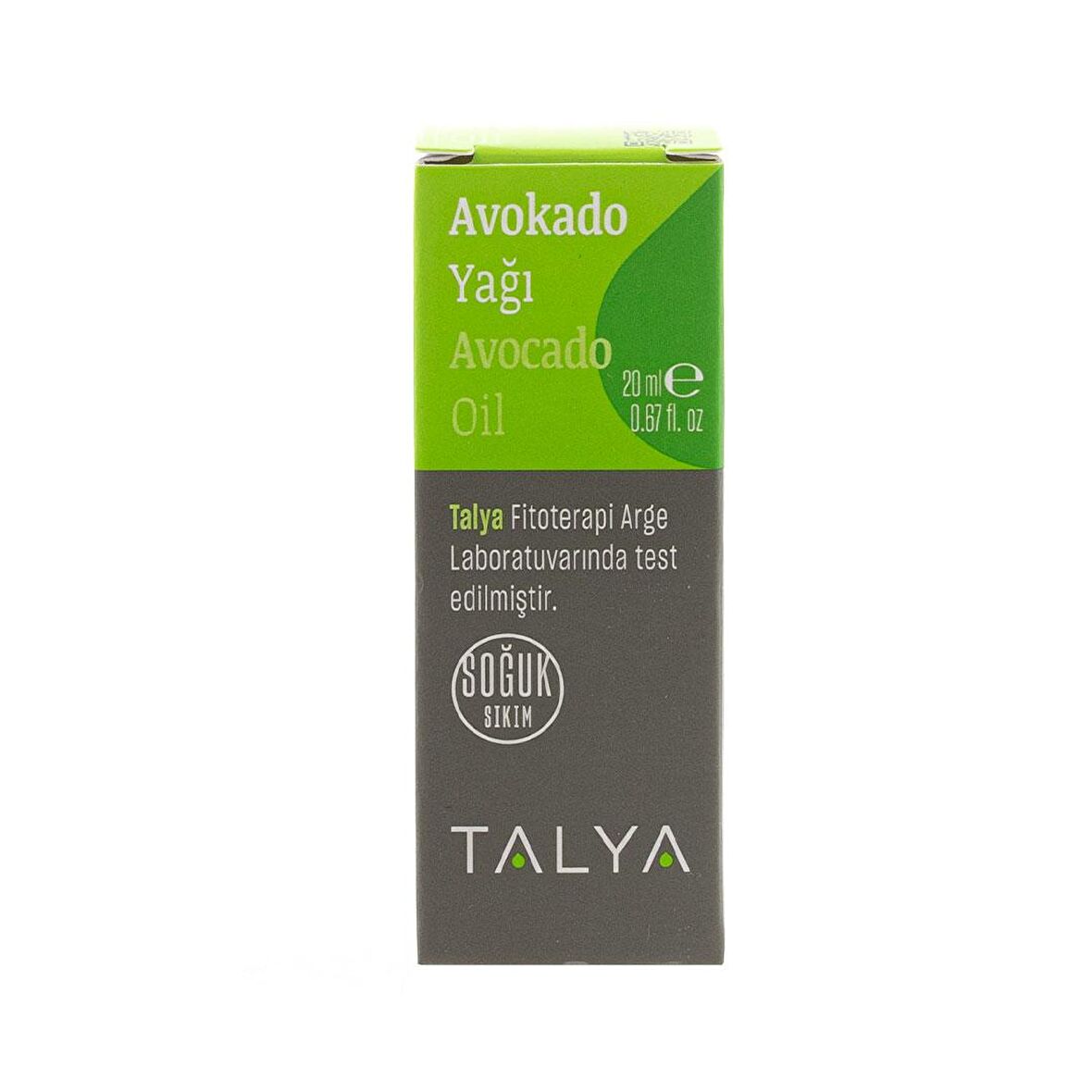 Avokado Yağı (Avocado Oil), Soğuk Sıkım, %100 Saf Ve Doğal, 20 ml