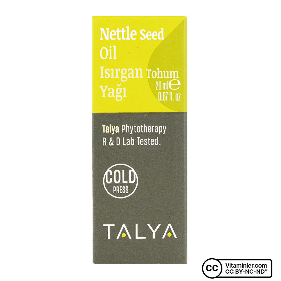 Talya Isırgan Tohumu Yağı 20 mL - AROMASIZ