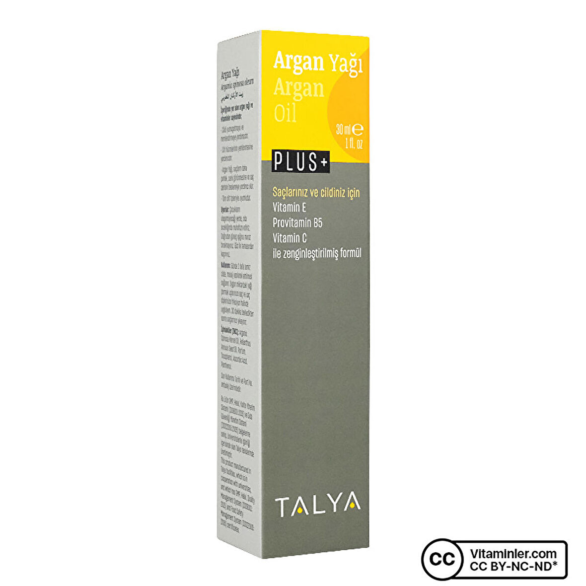 Argan Yağı Plus, Saç Bakım Yağı, 30 ml